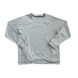 BYLT Sweatshirt Mens Large Gray Pullover Performance Premium Crewneck Sweatshirt